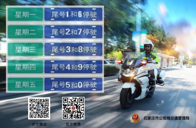 石家莊六月限行規(guī)定更新通知